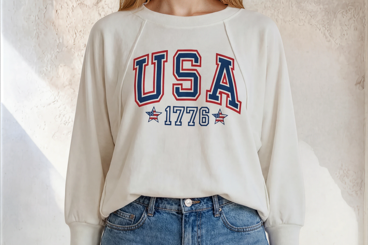 Stars and Stripes Patriotic Clothing for 4th of July, Memorial Day & Every Day | Made in the USA | Classy Cozy Cool Women's American Clothing Boutique