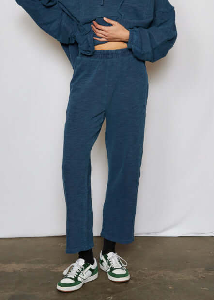 The pants you have been dreaming about. The New Baja Pants is an update on our best seller. Crafted from 100% cotton and featuring a cool relaxed fit, these pants are ultra cozy and flattering on all body types. Sand / Olive / Navy, Made in USA