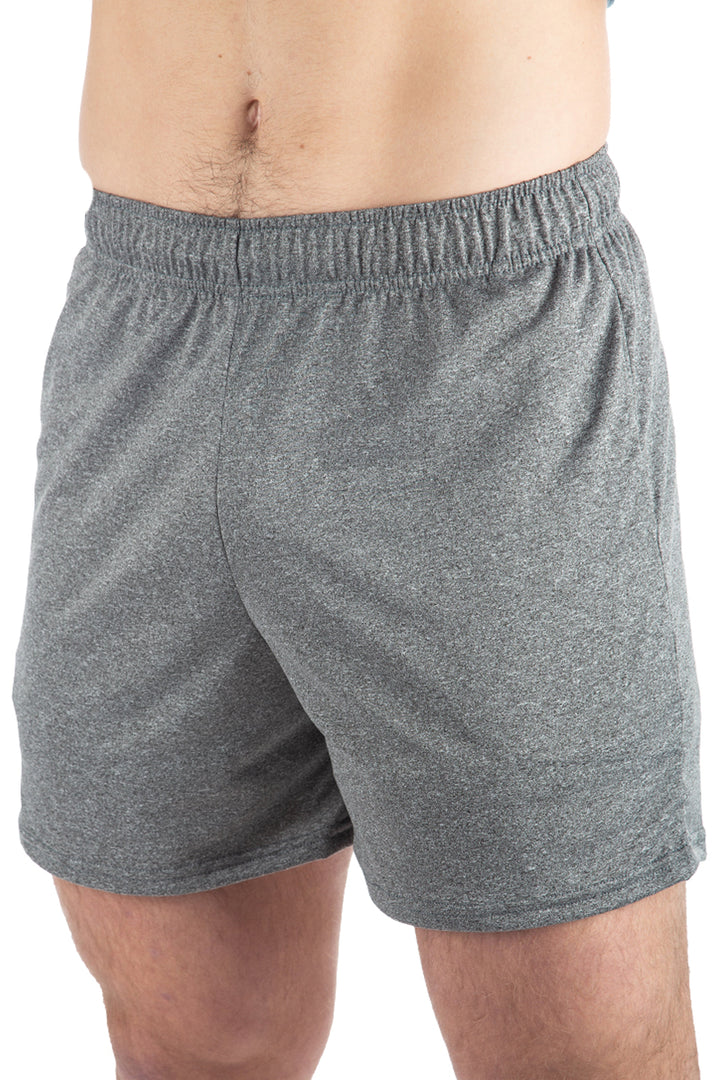 Made in USA. WSI Sportswear Men’s Microtech™ Pocketed Gym Short 5&
