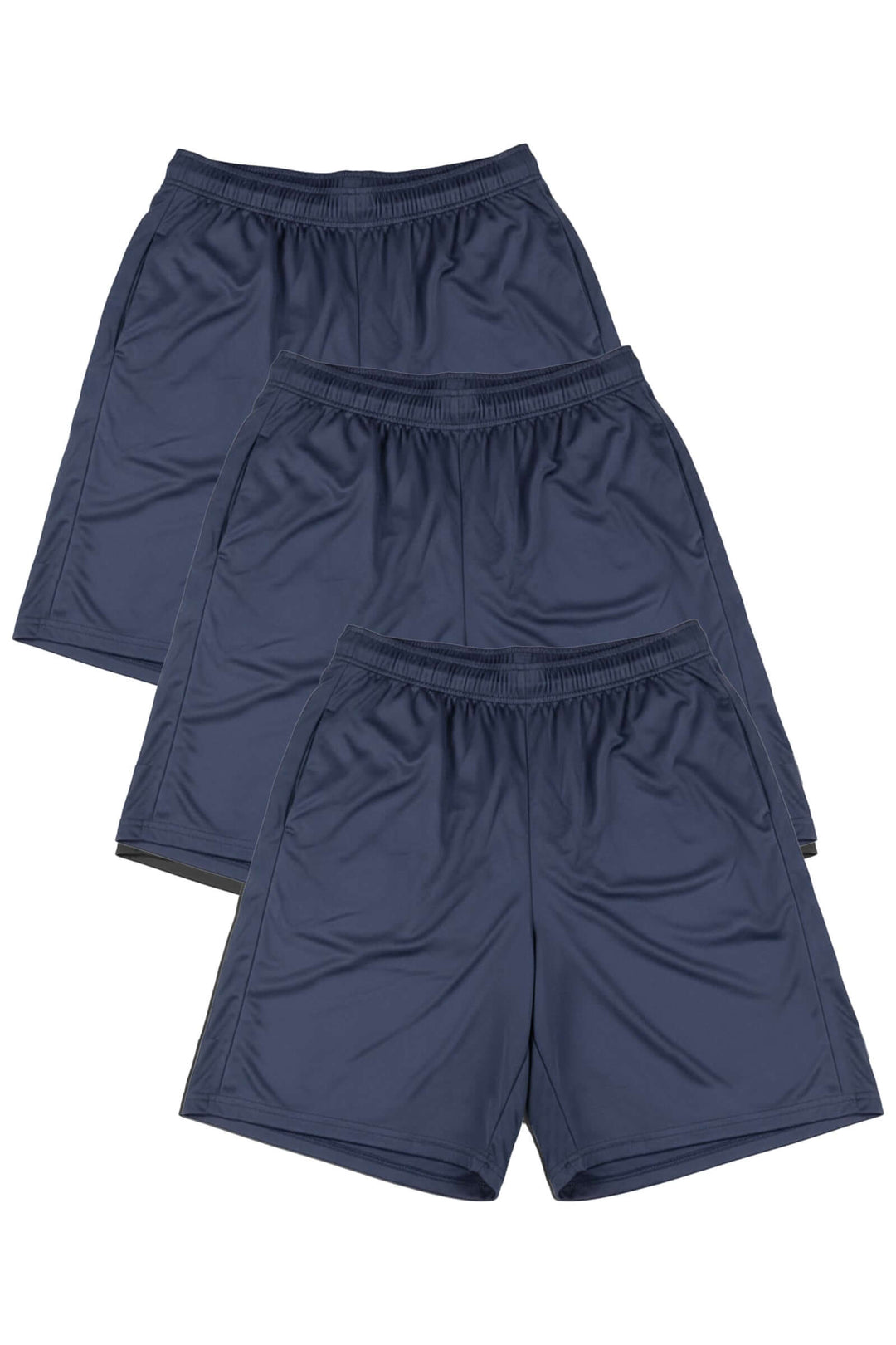 3-Pack Microtech™ 8" Inseam Gym Short