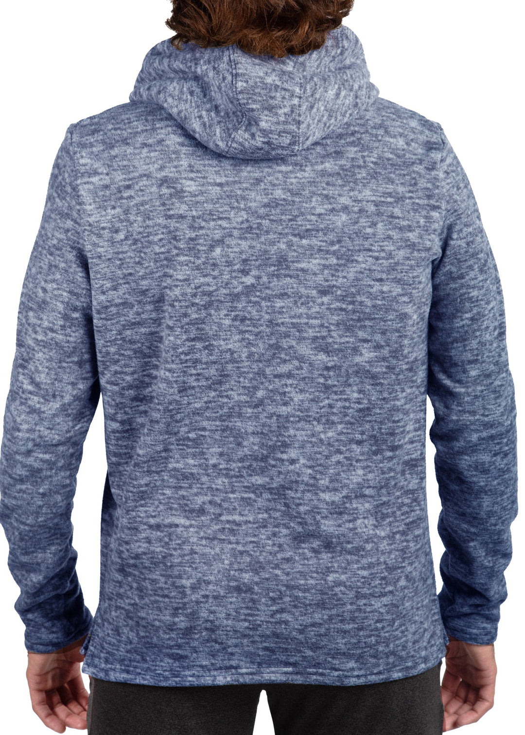 Polar Fleece Long Sleeve Hoodie, detail view, men&