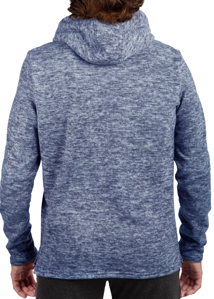 Polar Fleece Long Sleeve Hoodie, detail view, men&