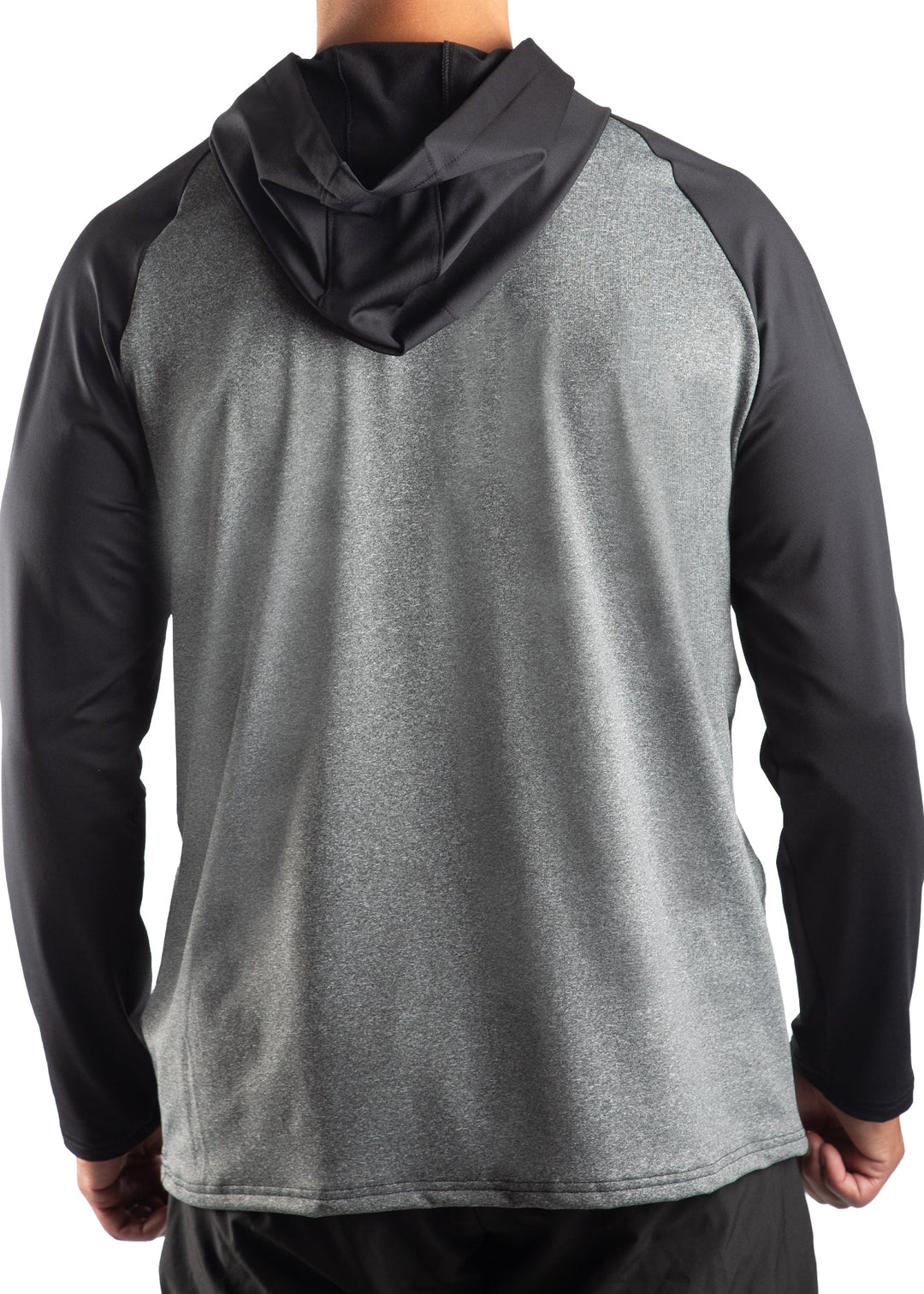 ProWikMax 2-Tone Long Sleeve Hoodie, styled view, men&