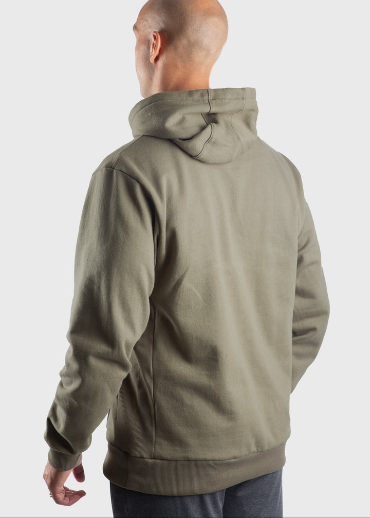 Mid-Weight Fleece Hoodie, styled view, men&