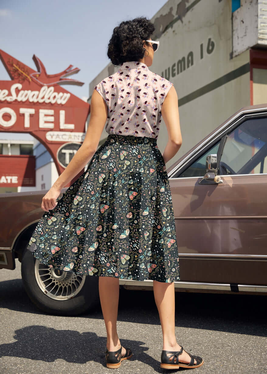 Midnight Doris Skirt