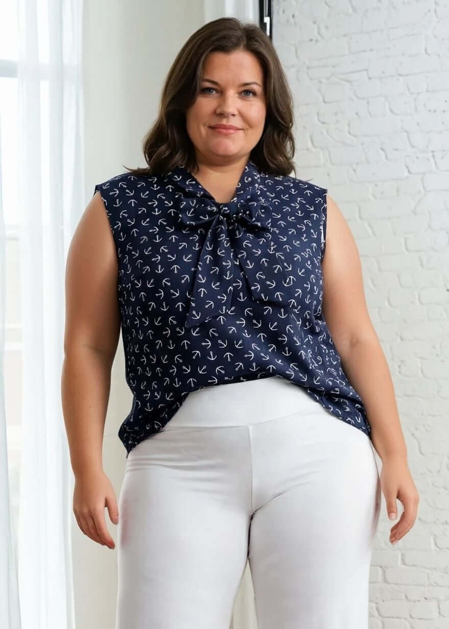 Anchor Bow Top, detail view, women&