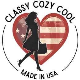 Classy Cozy Cool Made in USA Boutique Logo