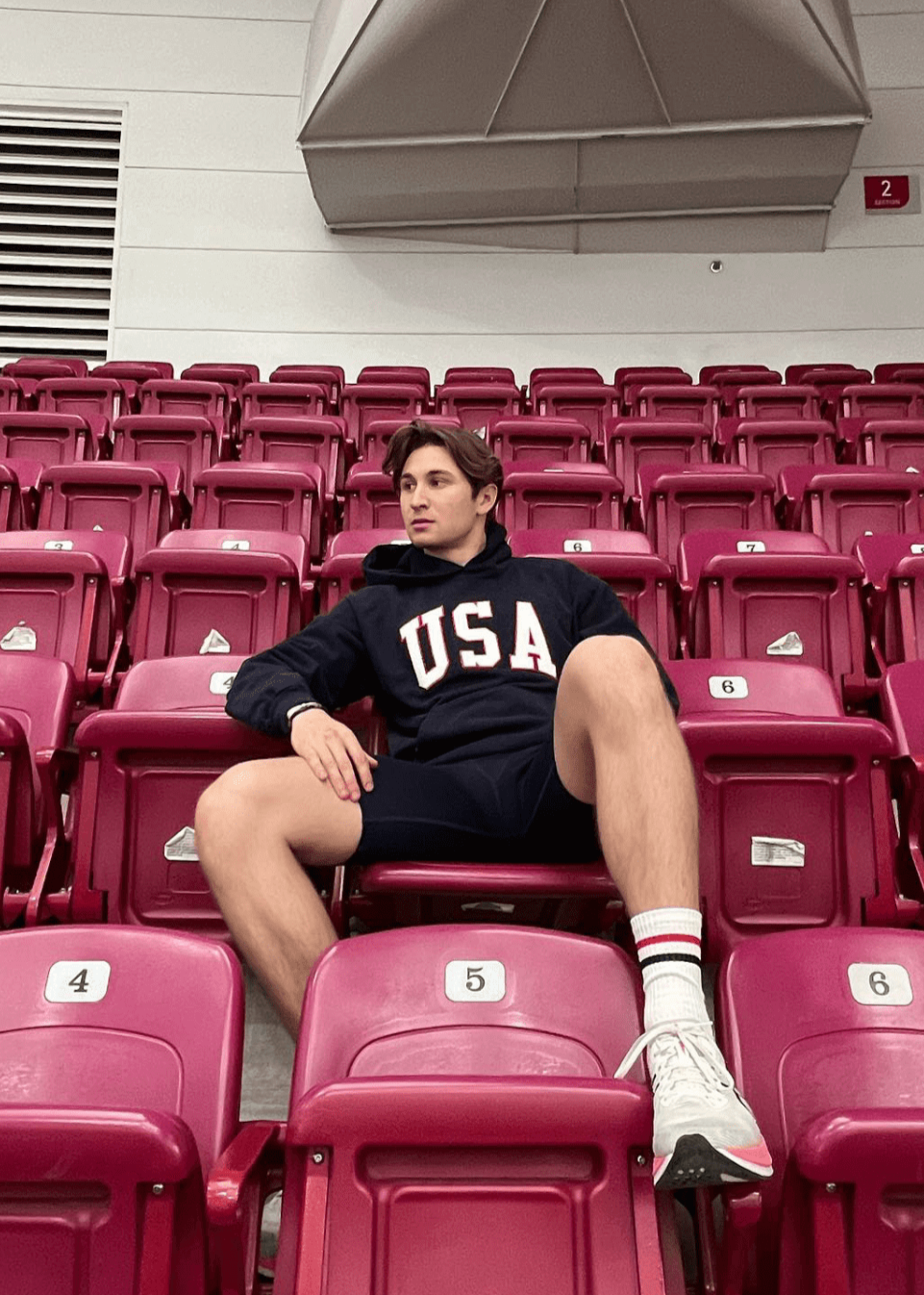 Boathouse Unisex USA Chenille Hoodie