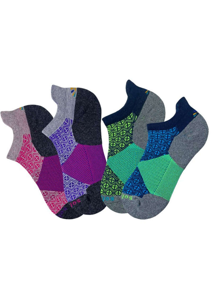 Solmate Performance Ankle Wool Socks Proudly Made USA | These socks are delightfully mismatched &amp; so very comfortable.  Classy Cozy Cool Women&